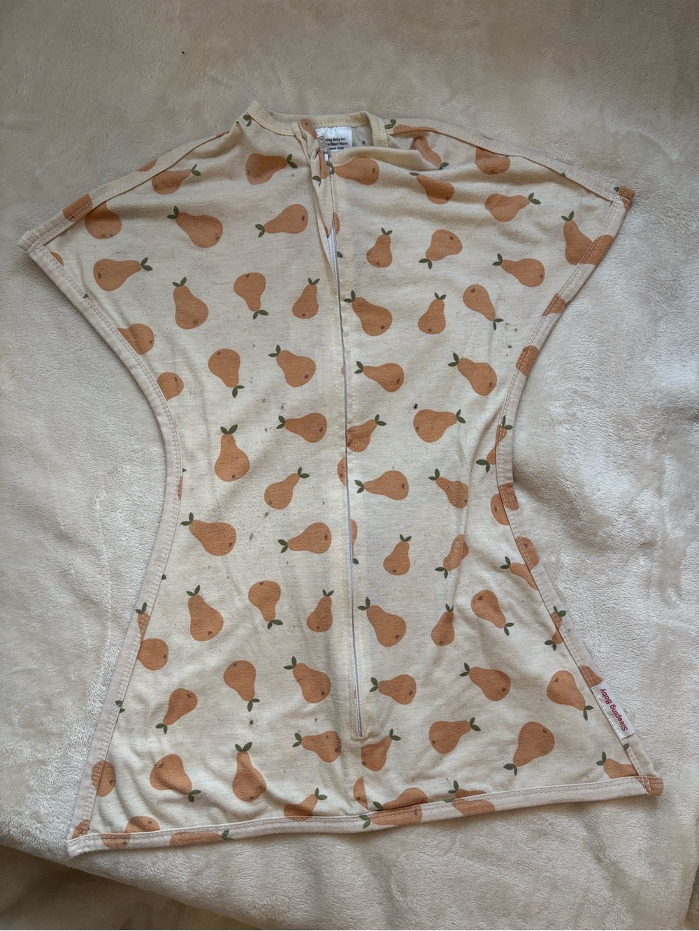Zipadee Zip size extra small 3-6 month sleep sack/swaddle